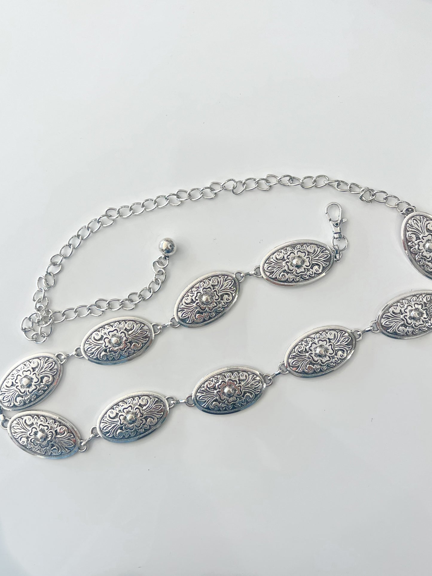 Oval Chain Belt