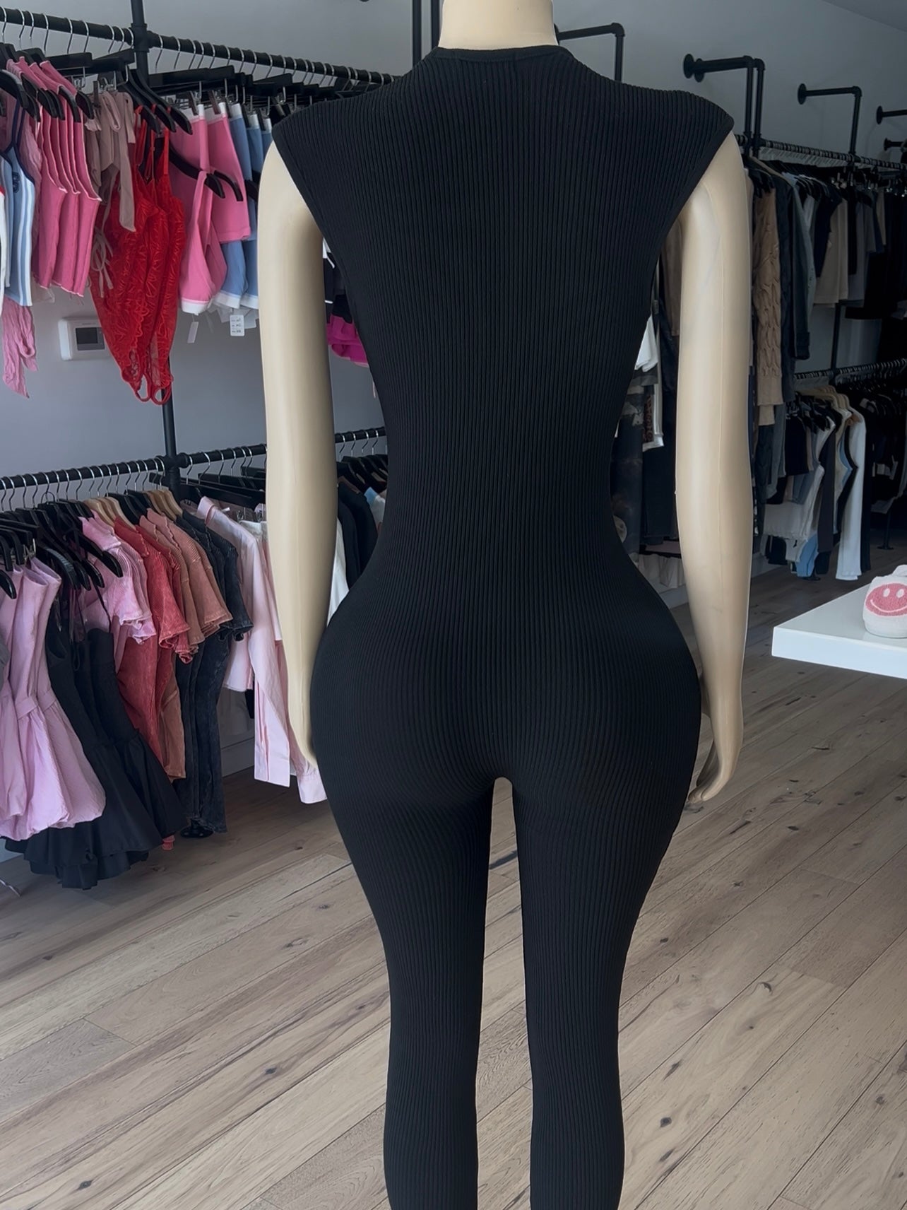 V Neck Jumpsuit