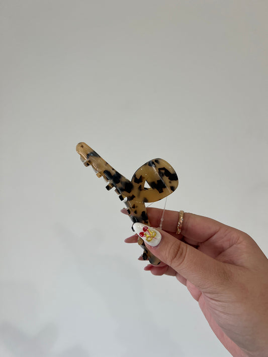 Leopard Claw Clip