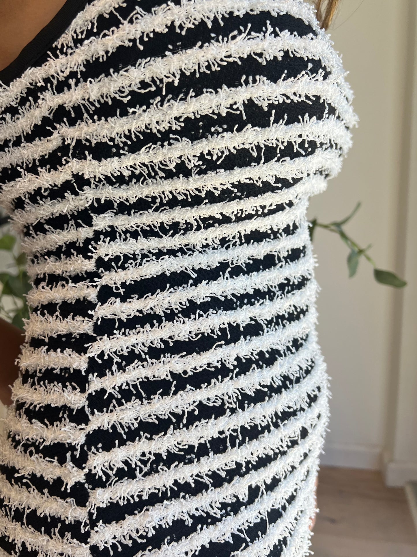 STRIPED ROMPER