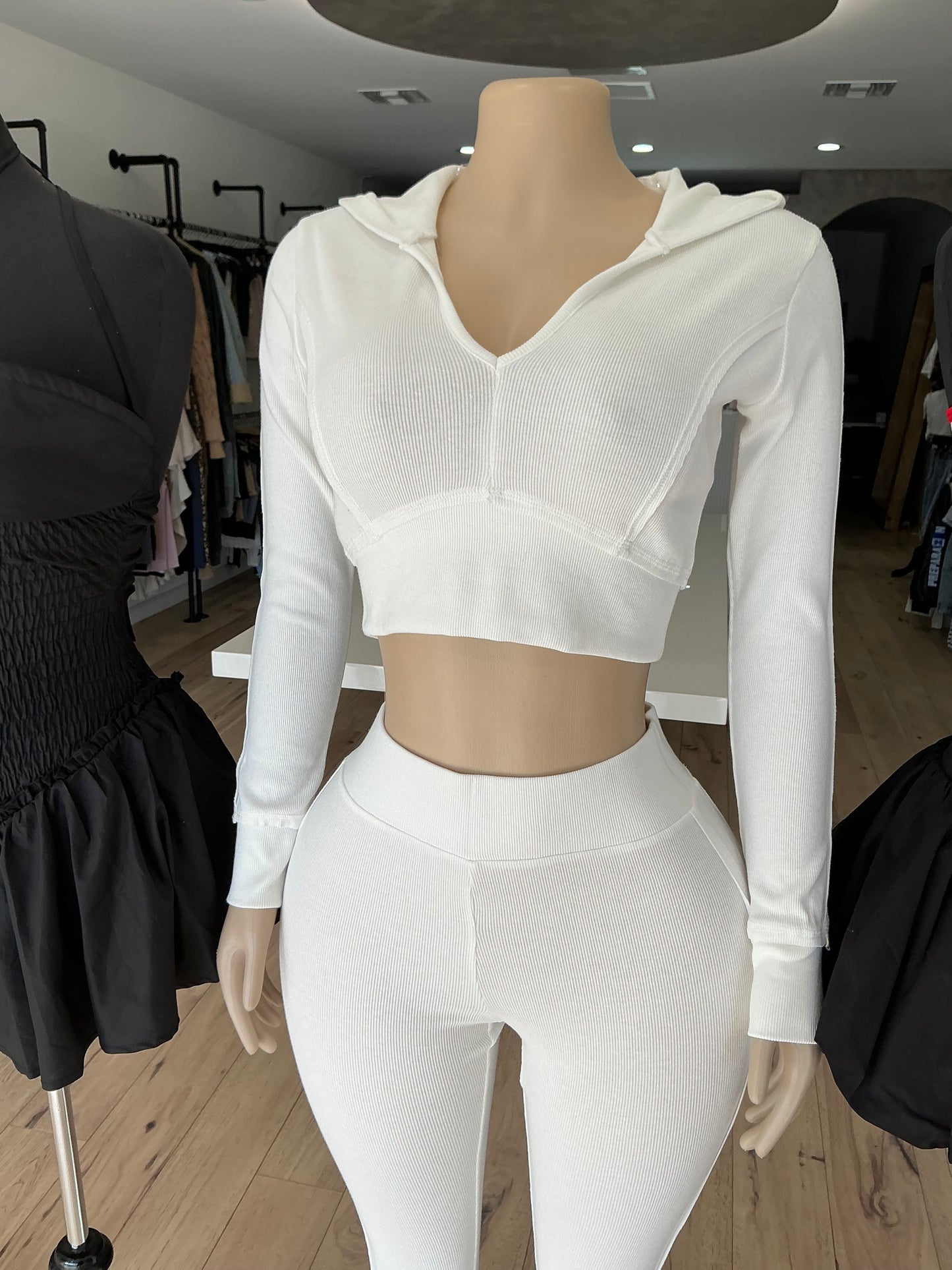 White Legging Set