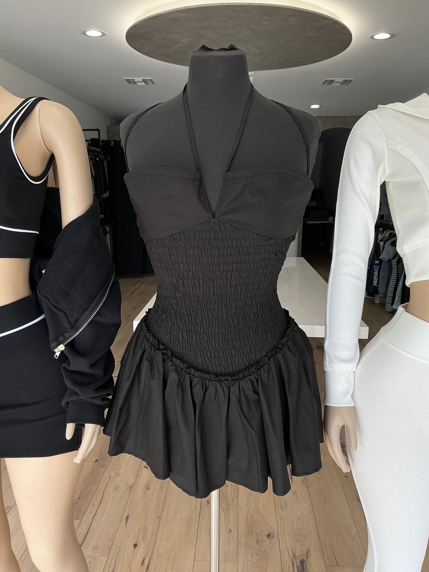 Black Strappy Dress