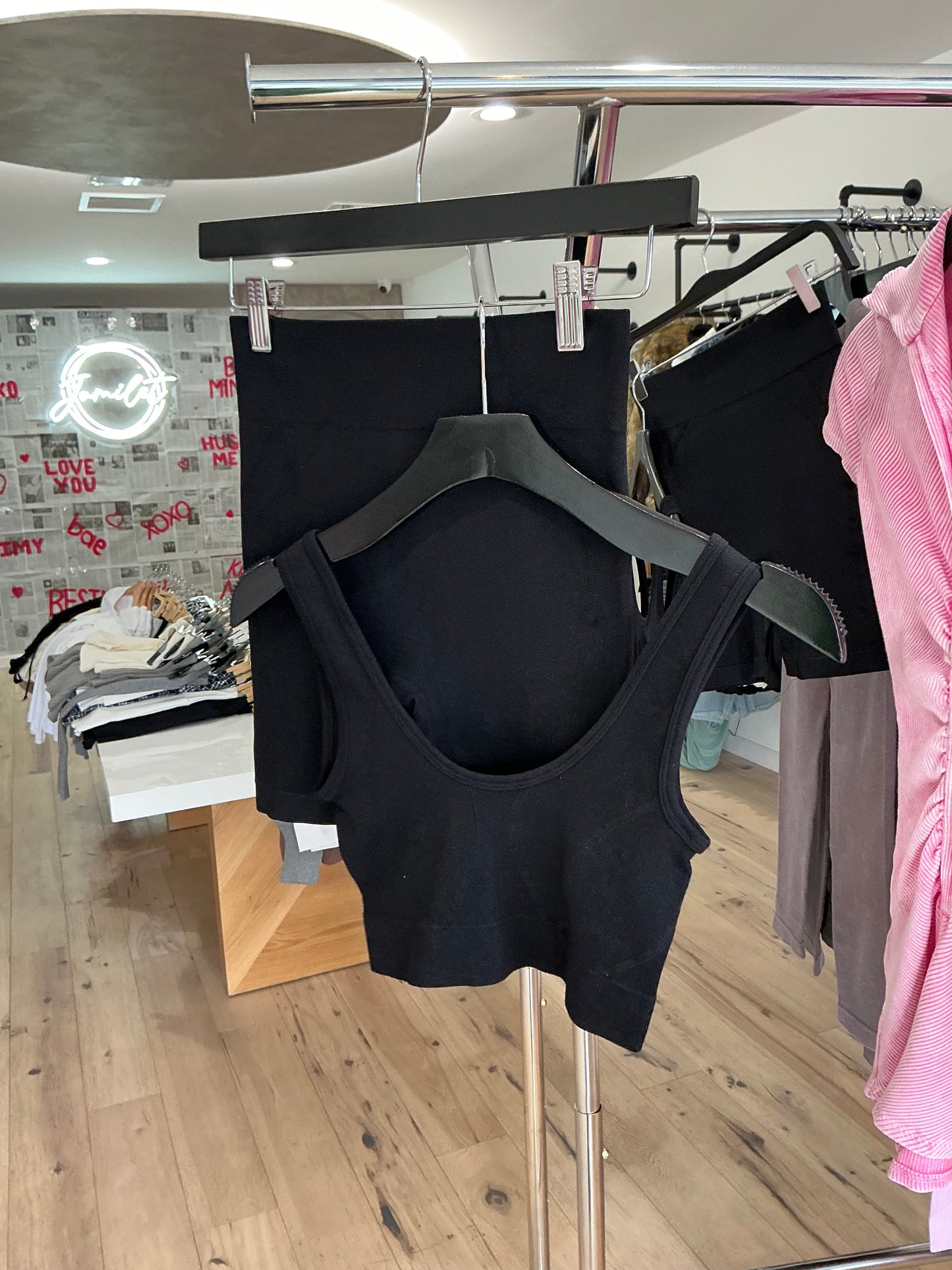 Biker Short Set
