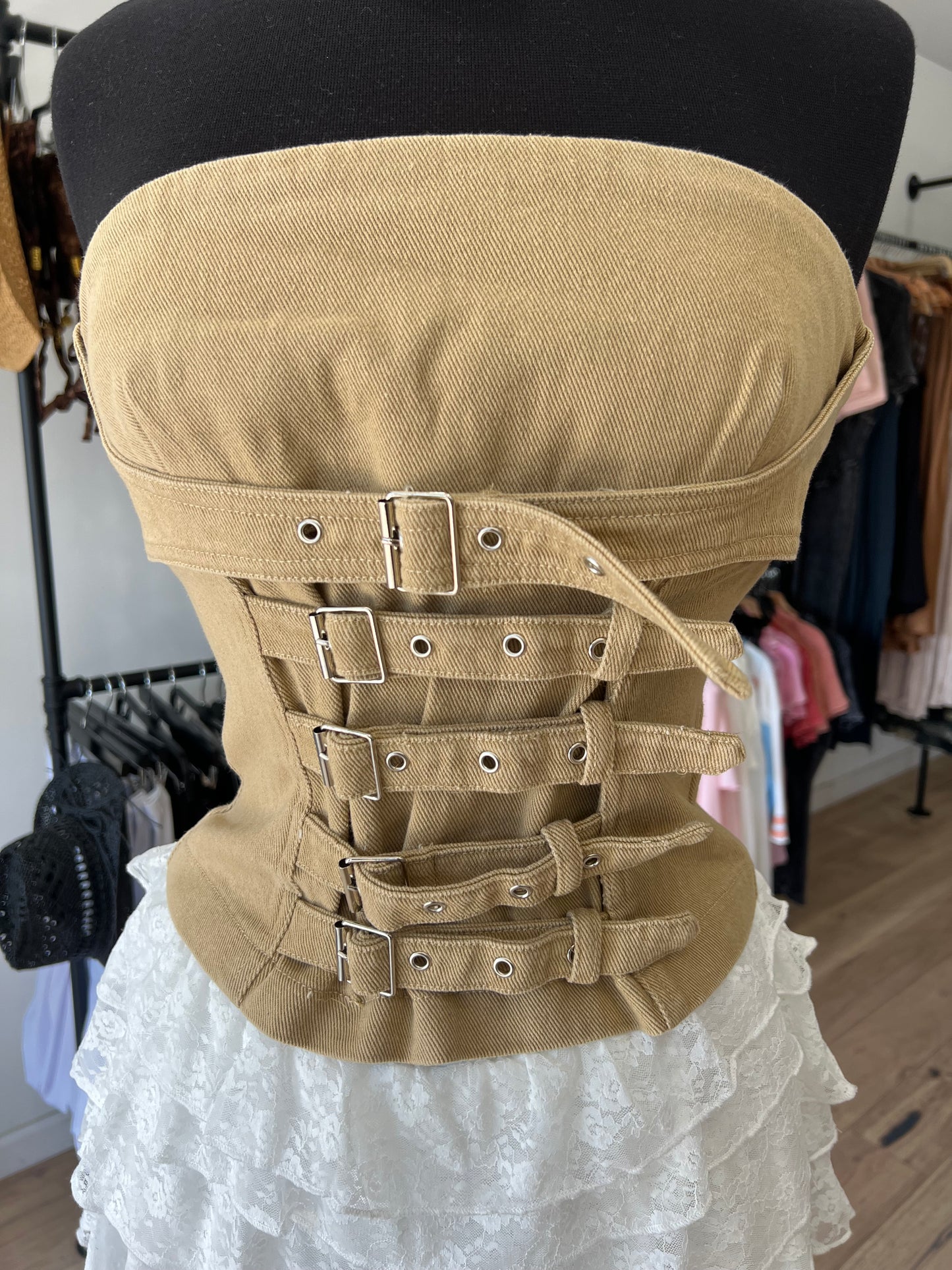 Sahara Buckle Top