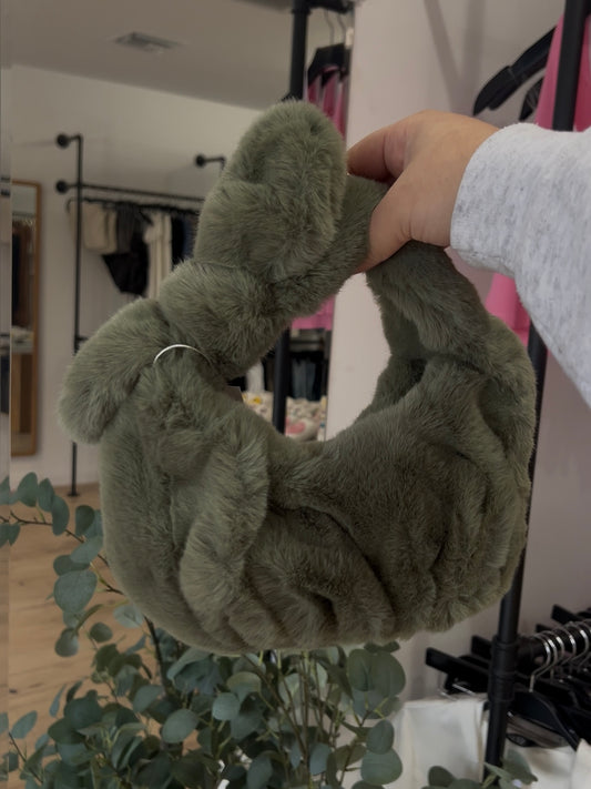 Fuzzy Hand Purse