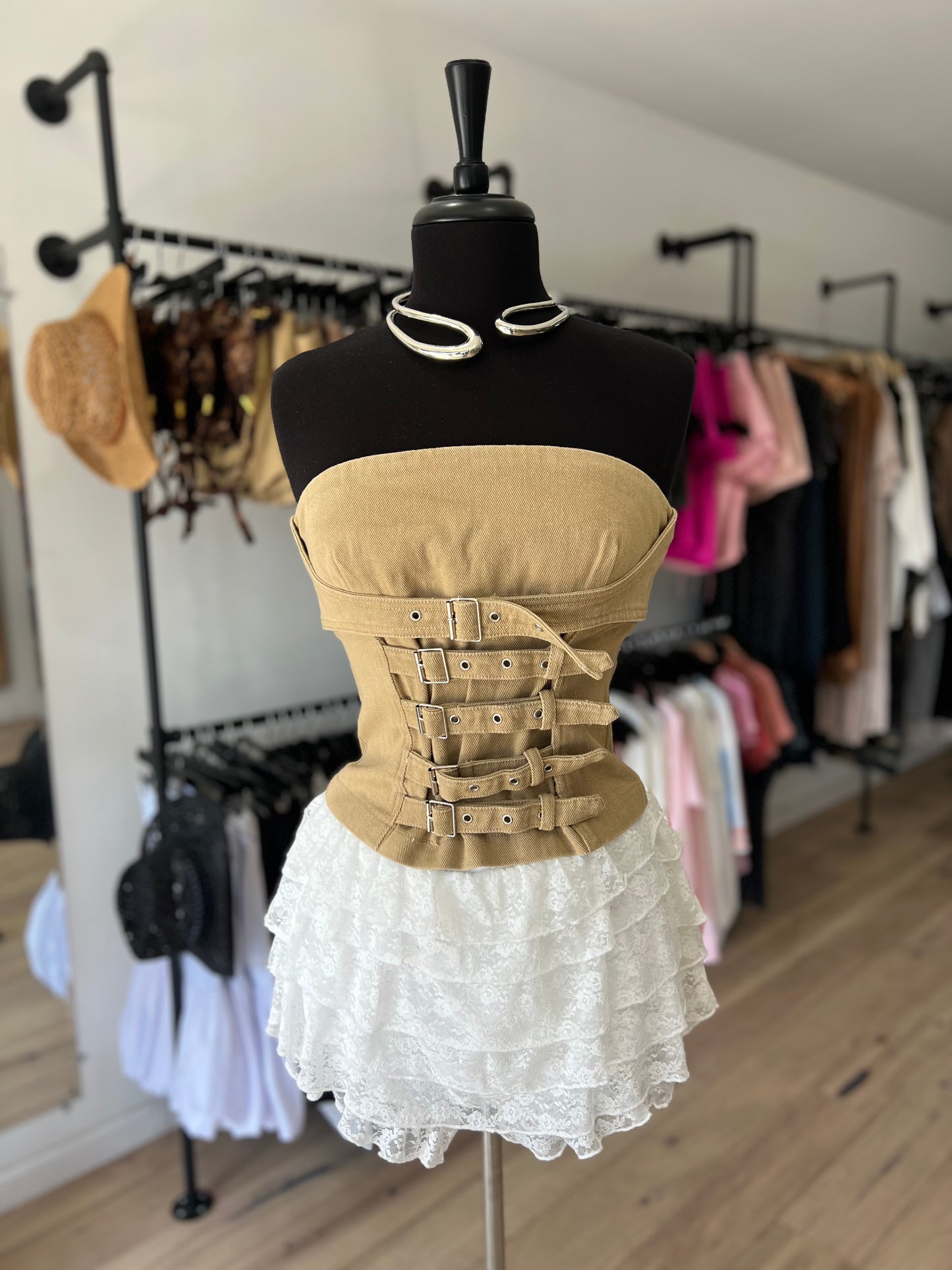 Sahara Buckle Top